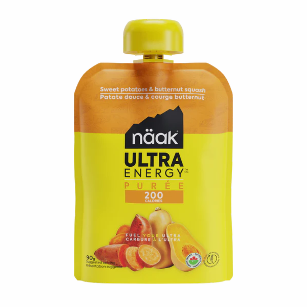 Näak Ultra Energy Puree | Sweet potatoes & butternut squash | 90g pouch | The Run Hub 