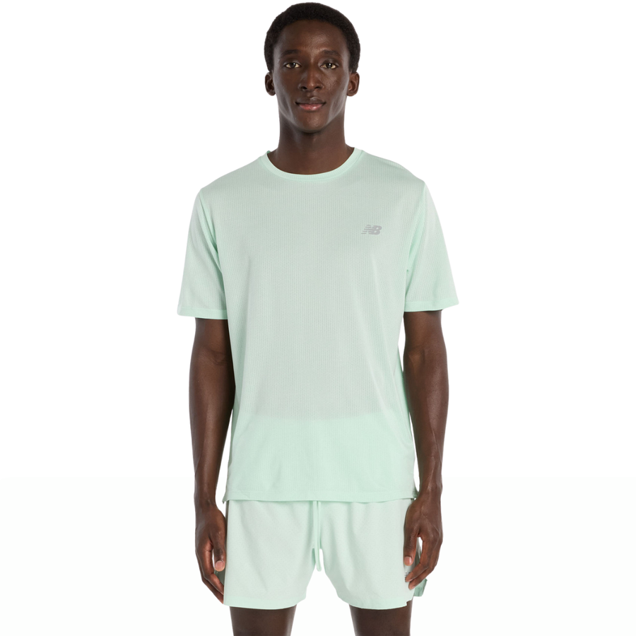 New Balance Athletics T-Shirt | Afterglow Heather | The Run Hub