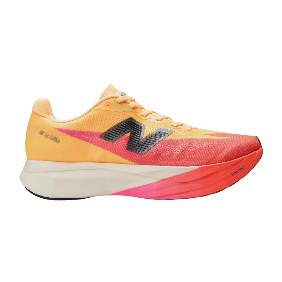 New Balance FuelCell SuperComp Elite v5 | Tangerine Heat with White Peach and Pink Heat | The Run Hub