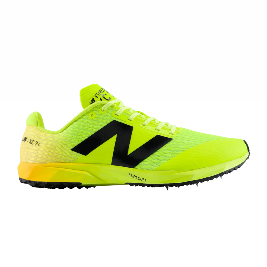 New Balance FuelCell XC7 v5 | Alkaline Green with Satsuma Orange | The Run Hub