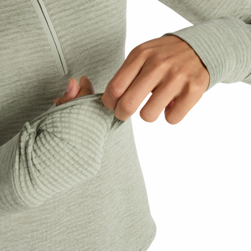 New Balance Heat Grid Half Zip | Light Green | The Run Hub