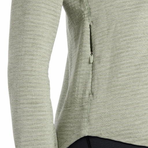 New Balance Heat Grid Half Zip | Light Green | The Run Hub