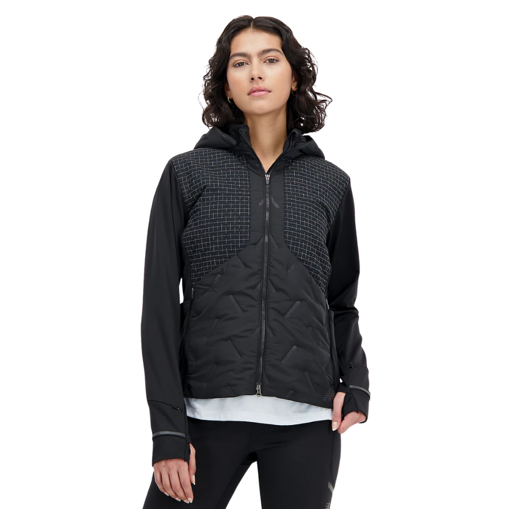 New balance black jacket top womens