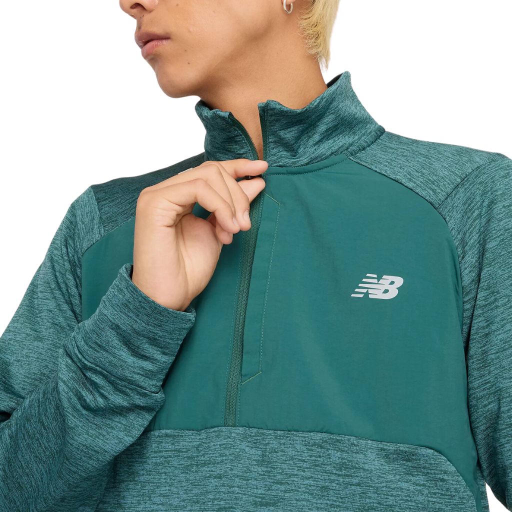 New balance half zip mens sales