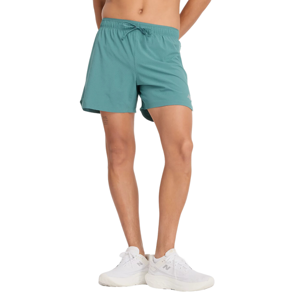 New Balance Men's RC Short 5" | New Spruce | MS41286NUS | The Run Hub