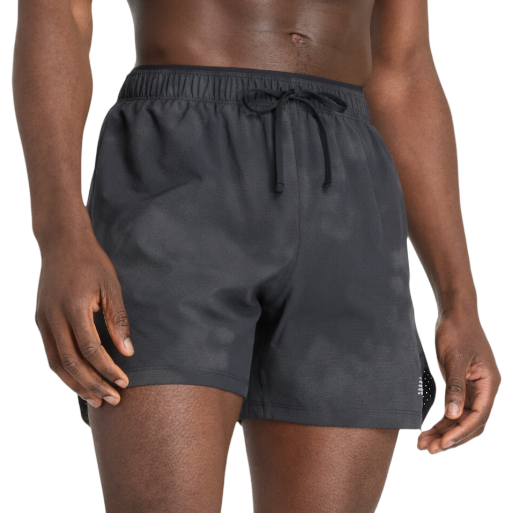 New Balance Men's RC Reflective Short 5"  | Black | MS43279 BM | The Run Hub