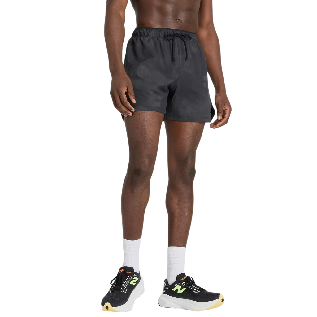 New Balance Men's RC Reflective Short 5"  | Black | MS43279 BM | The Run Hub