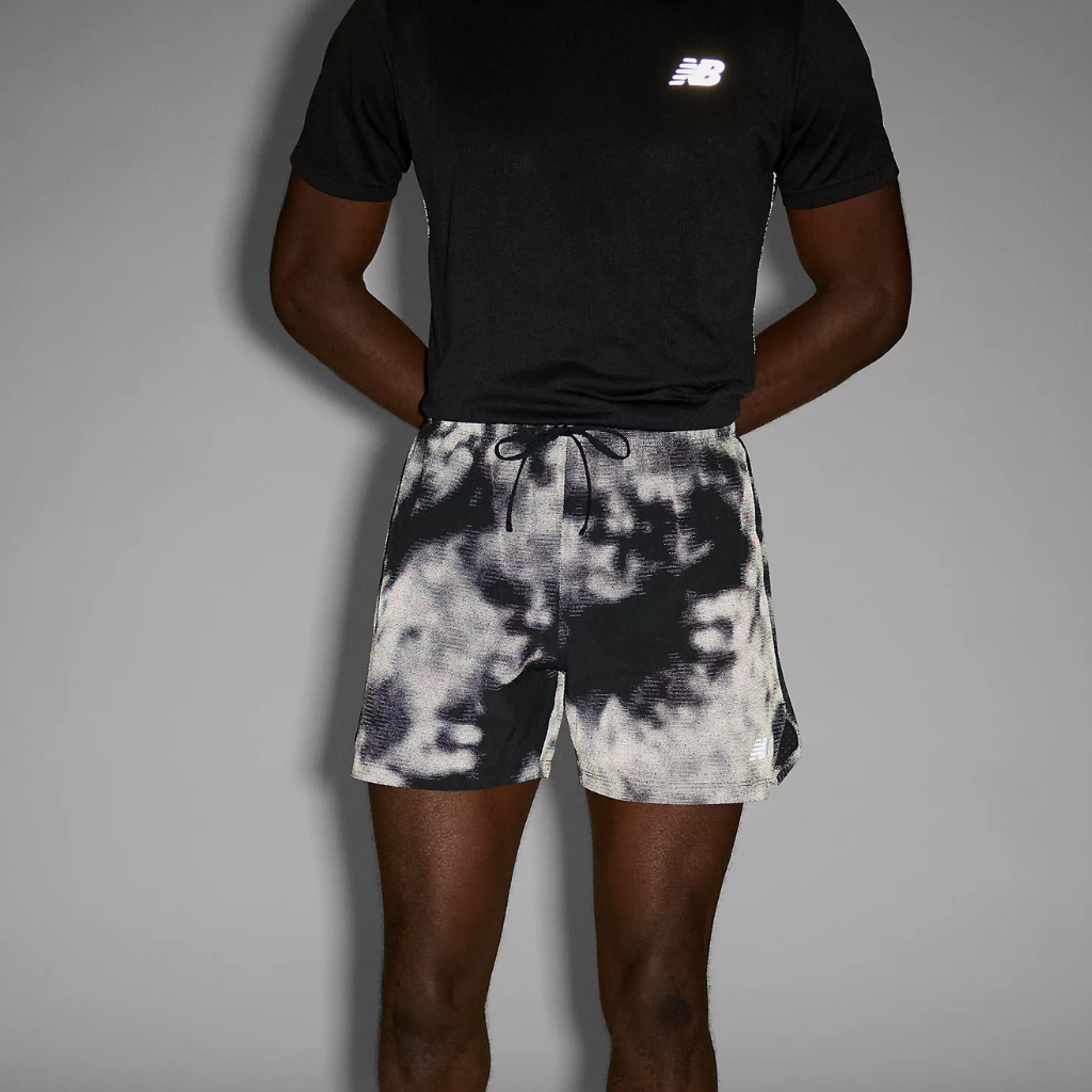 New Balance Men's RC Reflective Short 5"  | Black | MS43279 BM | The Run Hub