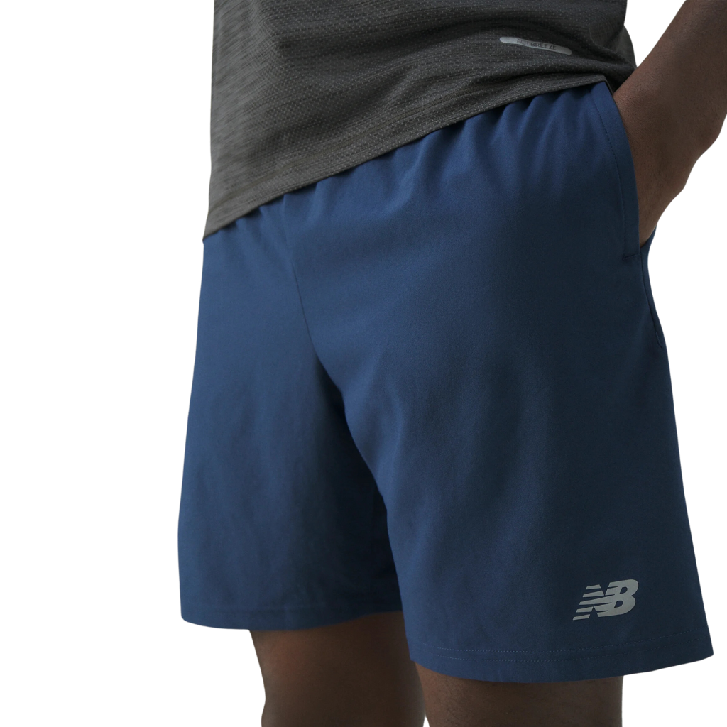 New Balance Men's Sports Essentials Short 7" | New Balance Navy | MS41232 NNY | The Run Hub