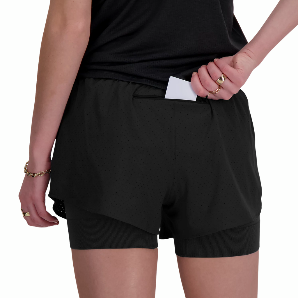 New Balance RC 2-in-1 Short 3" | Black | The Run Hub