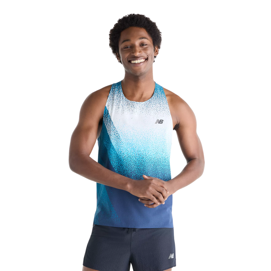 New Balance Race Day Ultra Light Printed Singlet | Altitude with Streamsong | The Run Hub