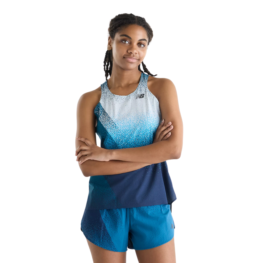 New Balance Race Day Ultra Light Printed Singlet | Altitude with Streamsong | The Run Hub