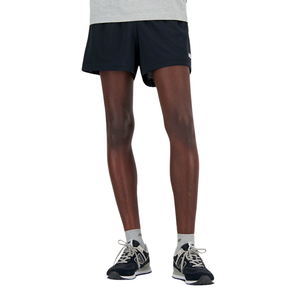 New Balance Sport Essentials Mesh Short 5" | Black | The Run Hub
