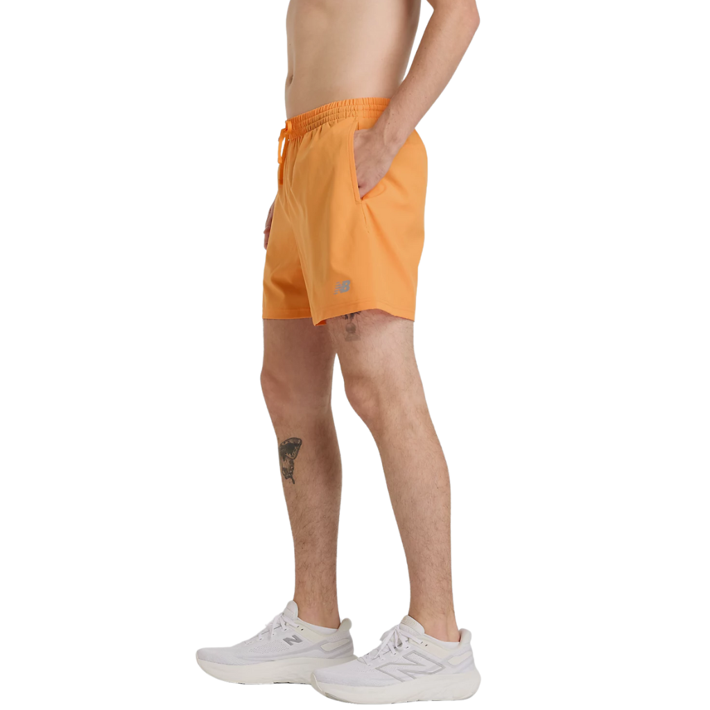 New Balance Sport Essentials Short 5" | Orange | Men's Running Shorts | The Run Hub