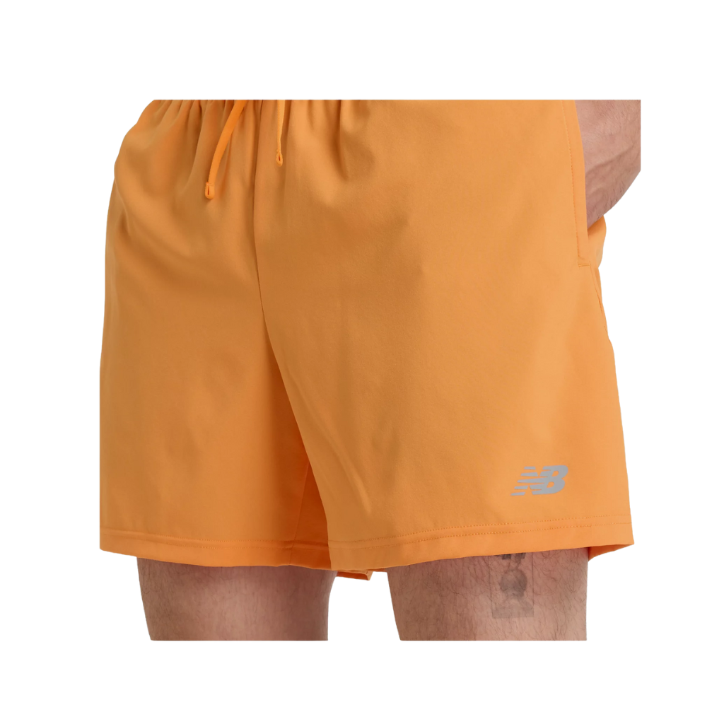 New Balance Sport Essentials Short 5" | Orange | Men's Running Shorts | The Run Hub