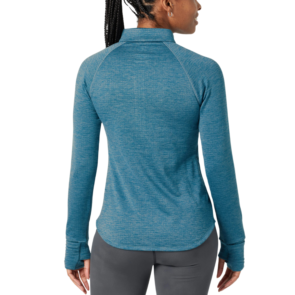 New Balance Women's Athletics Heat Grid 1/2 Zip | Terrarium | WT43200TUM | The Run Hub