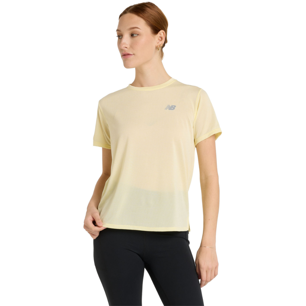 New Balance Women's Athletics T-Shirt | Ornage | WT41253 PNT | The Run Hub