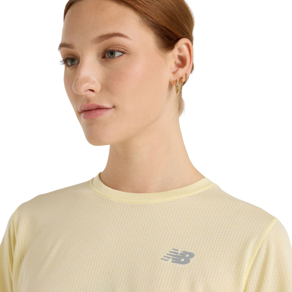 New Balance Women's Athletics T-Shirt | Ornage | WT41253 PNT | The Run Hub