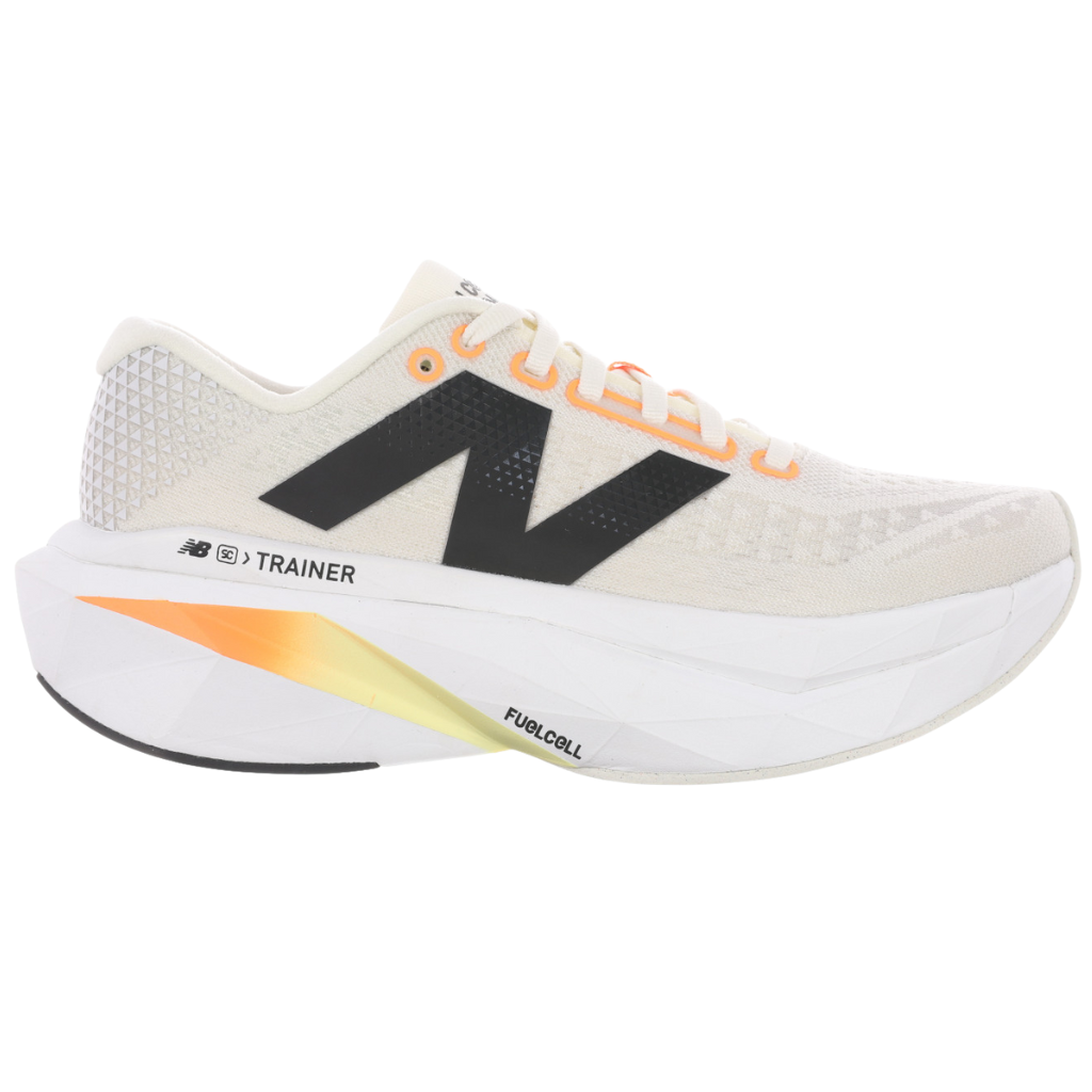 New Balance Women's FuelCell SuperComp Trainer v3 Racing Shoes | Angora/Hot Mango/Black | WRCXCA4 | The Run Hub