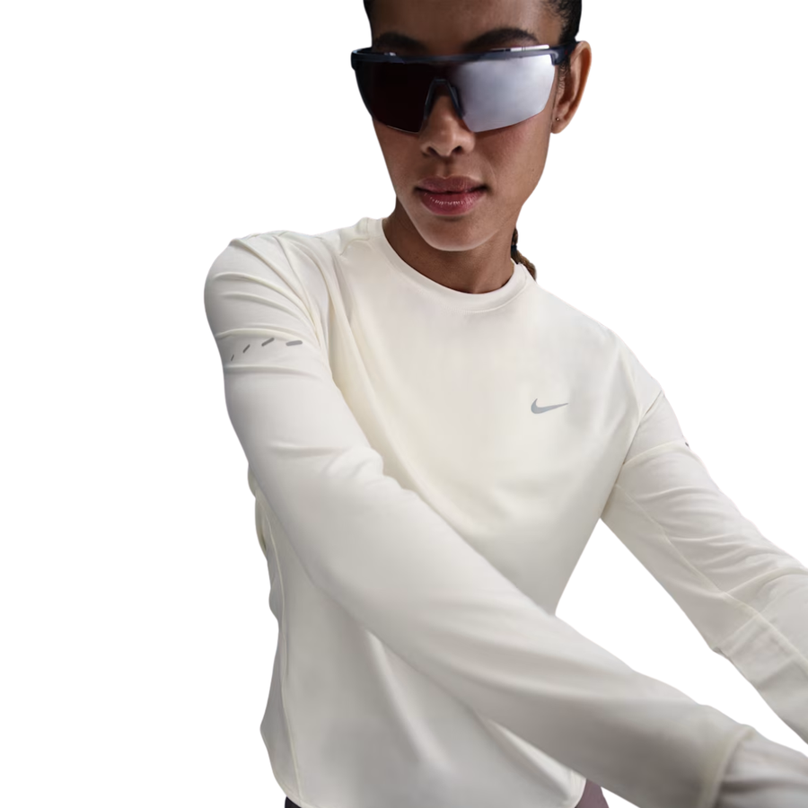 Nike Swift Dri-FIT UV Long-Sleeve Crew-Neck Running Top | Sail | The Run Hub