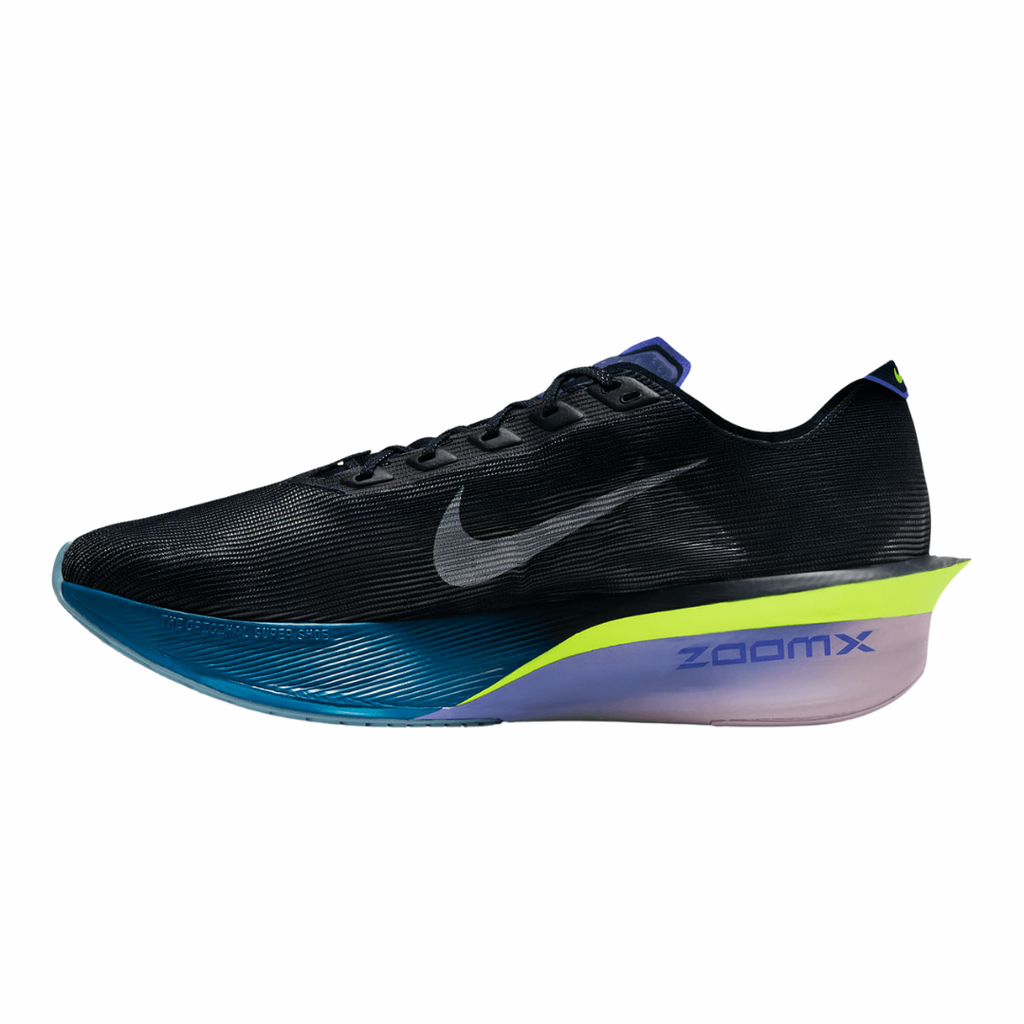 Nike ZoomX Vaporfly Next% 4 | Obsidian, White-Persian Violet | The Run Hub