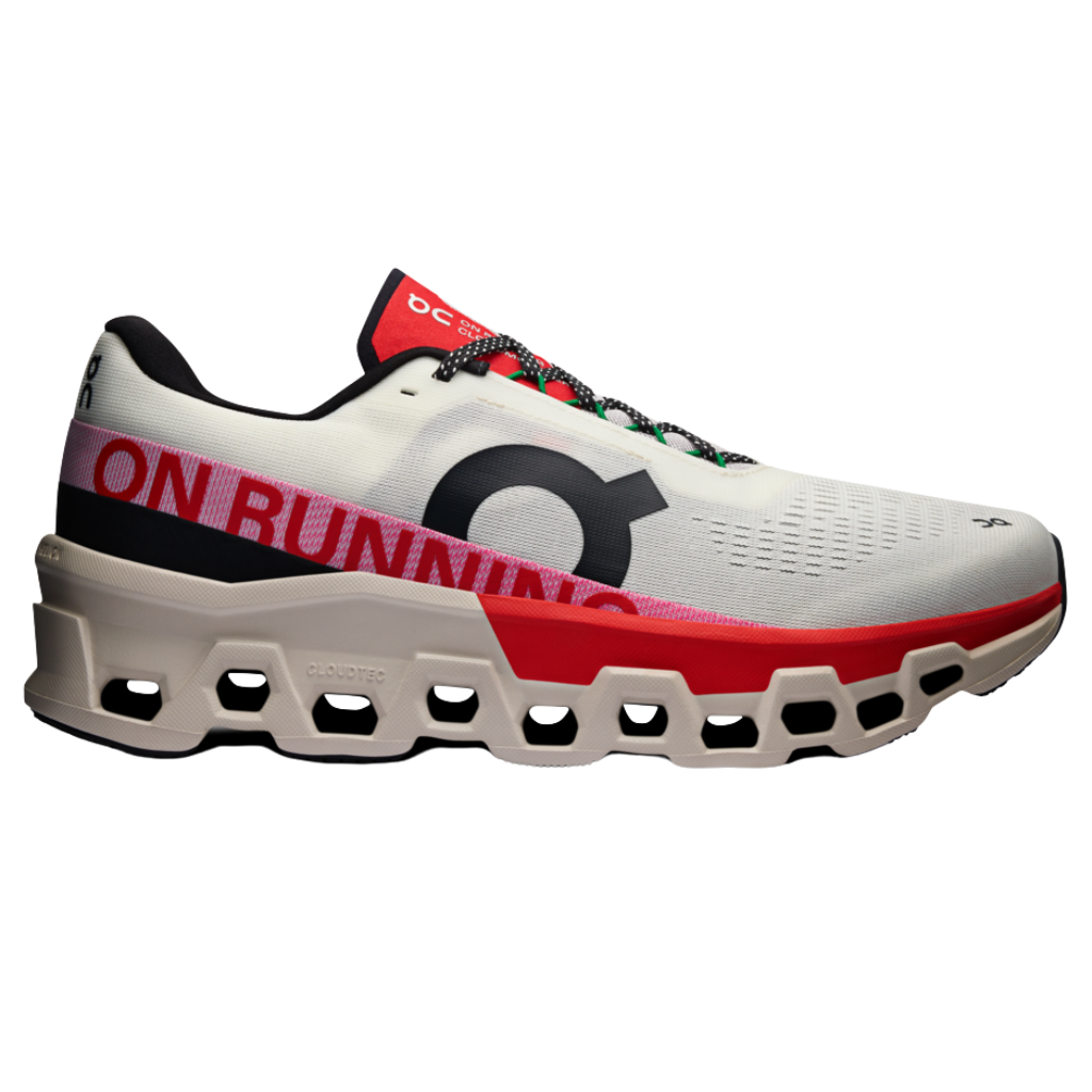 Men's ON Cloudmonster 2 | 3ME10122906 | Ivory | Silver | The Run Hub