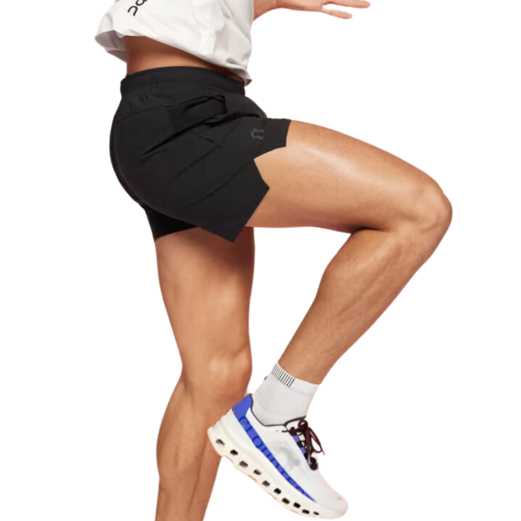 ON Running Men's Essential Shorts | Black | 1ME11520553 | The Run Hub