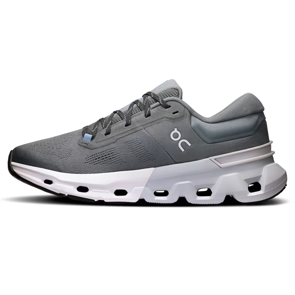 On Men's Cloudflyer 5 Support Running Shoe | Glacier | Stone | 3ME30013333 | The Run Hub