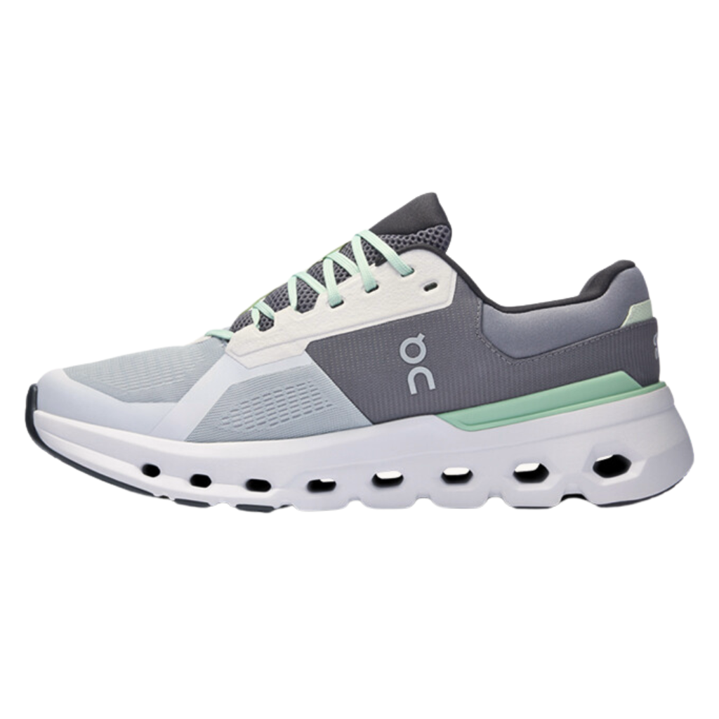 On Men's Cloudrunner 2 Support Running Shoe | Glacier | Sage | 3ME10142594 | The Run Hub