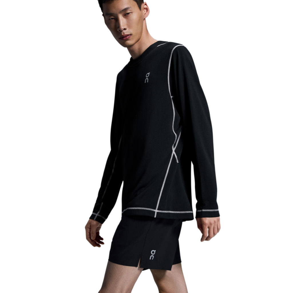 On Men's Core 5" Shorts | Black | 1MF10120553 | The Run Hub