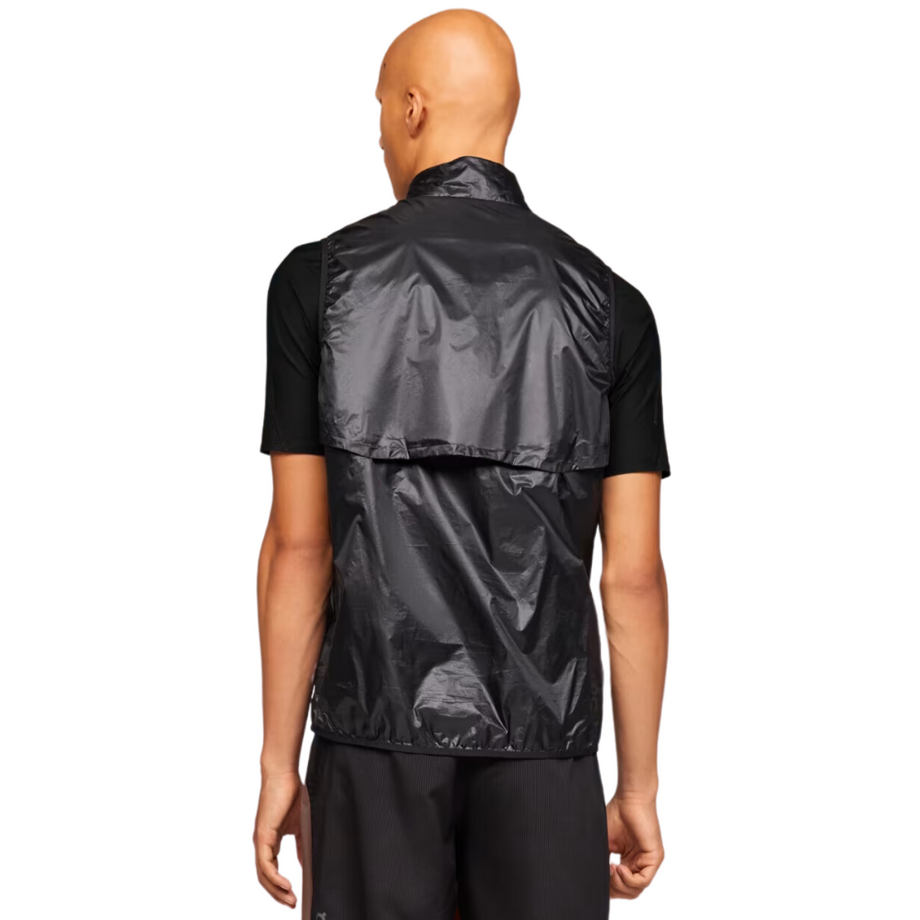 ON Men's Weather Vest | Black | 1MD10480553 | The Run Hub
