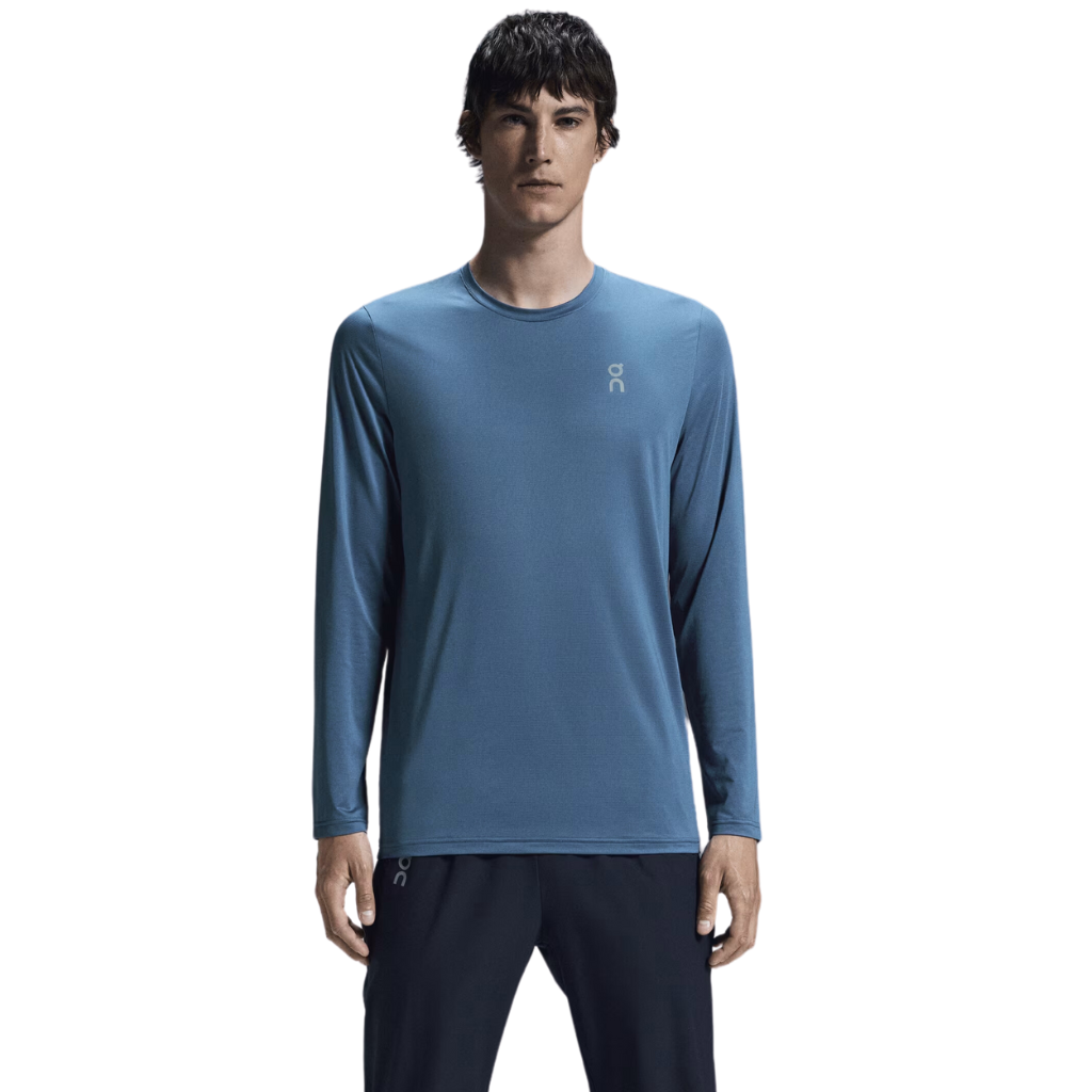 On Running Men's Core Long-T | Blue Fjord | 1ME10752486 | The Run Hub