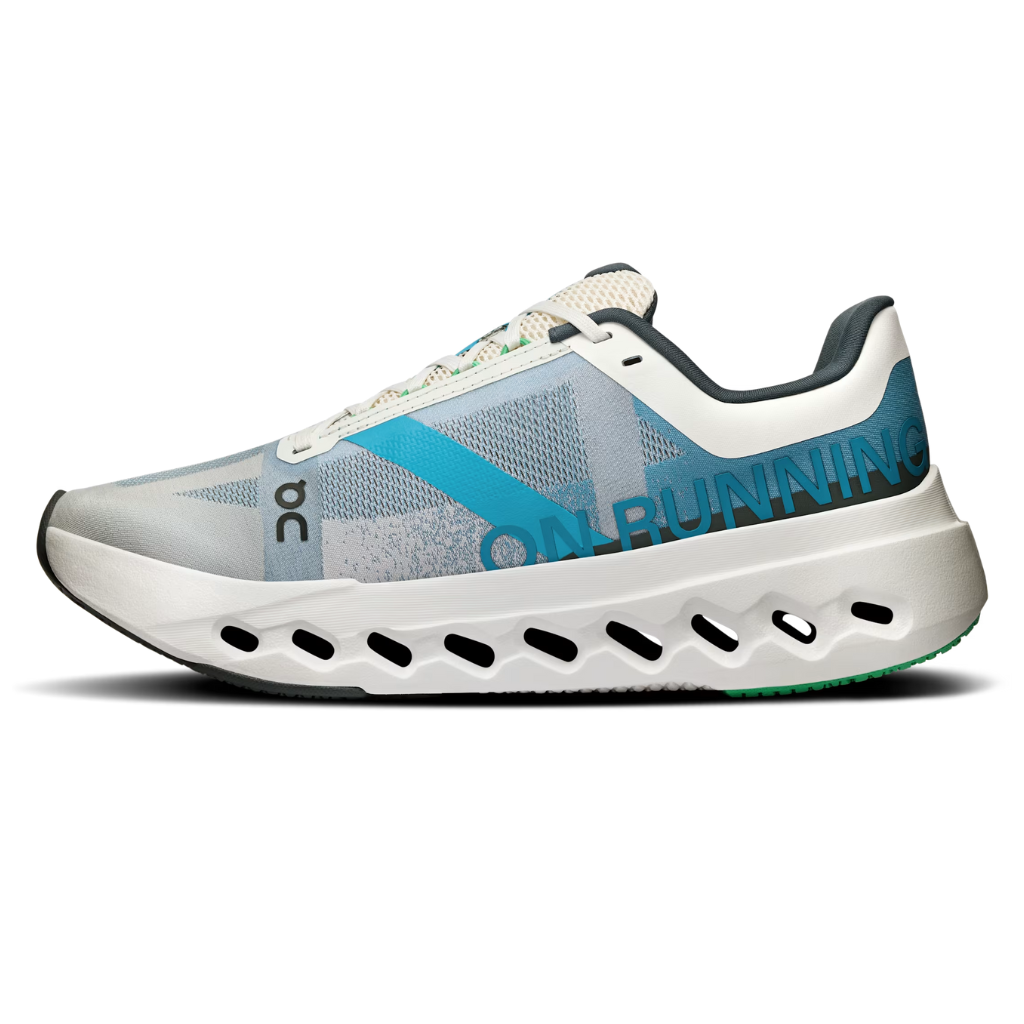 On Women's CLOUDSURFER NEXT Neutral Running Shoe | Niagara | White | 3WE30051025 | The Run Hub