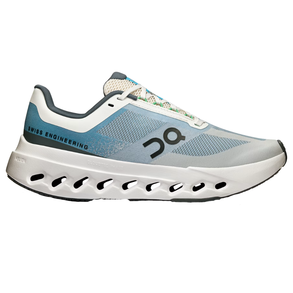 On Women's CLOUDSURFER NEXT Neutral Running Shoe | Niagara | White | 3WE30051025 | The Run Hub