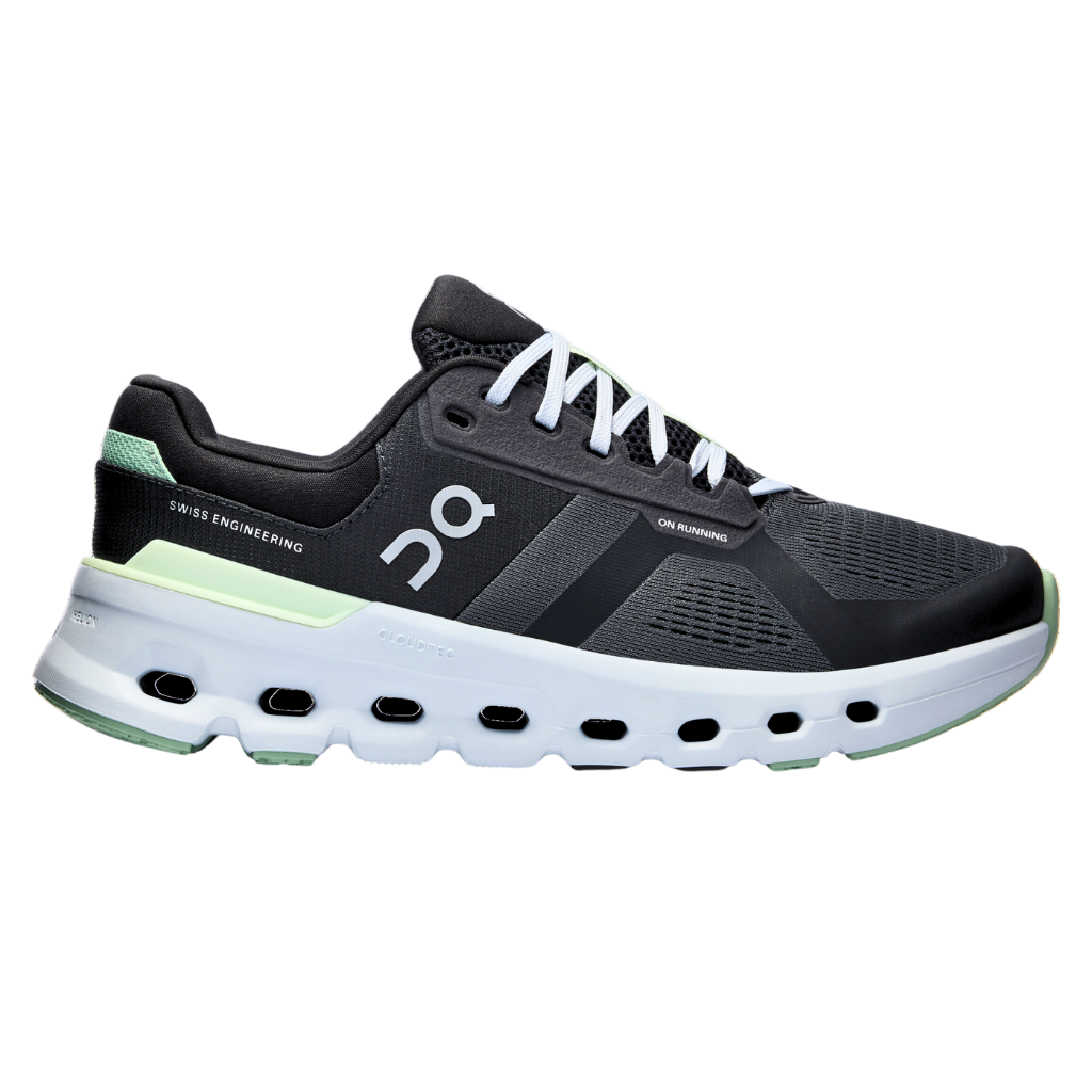 On Women's Cloudrunner 2 Support Running Shoe | Shadow | Lima | 3WE10132577 | The Run Hub