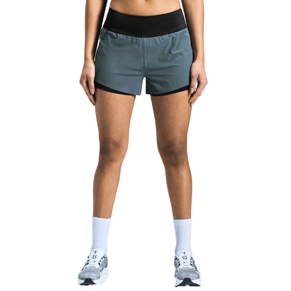 On Women's Running Shorts | Stone | 1WE11950287 | The Run Hub