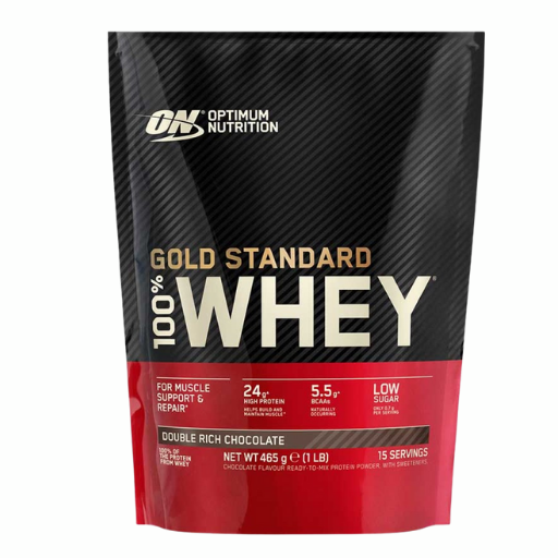 Optimum Nutrition Gold Standard 100% Whey Protein Powder - Double Rich Chocolate 450g | The Run Hub