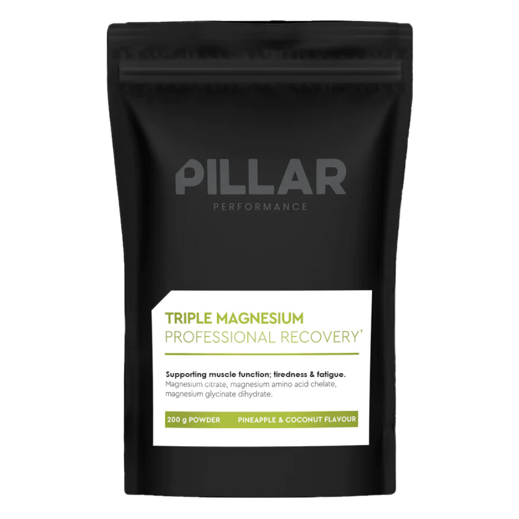 pillar performance triple magnesium muscle function recovery powder 200g | The Run Hub