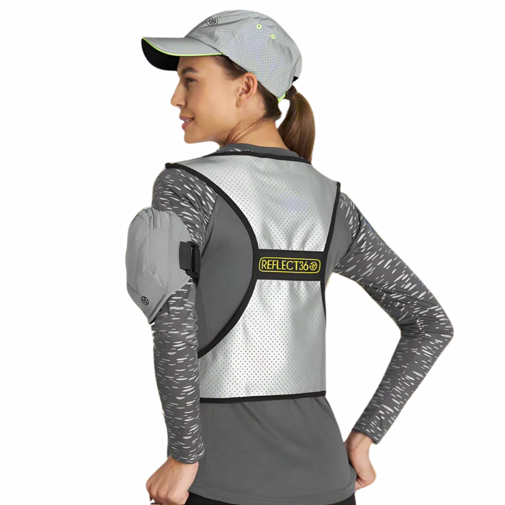 Proviz Fully Reflective Running X Vest | Grey | The Run Hub