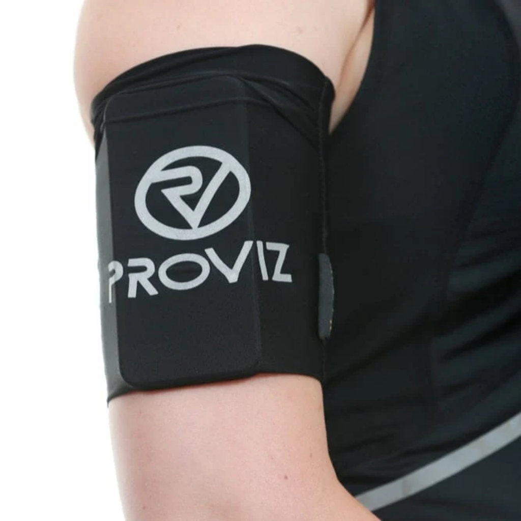 Proviz Reflective Tight Fit Running Phone Holder | Black | The Run Hub