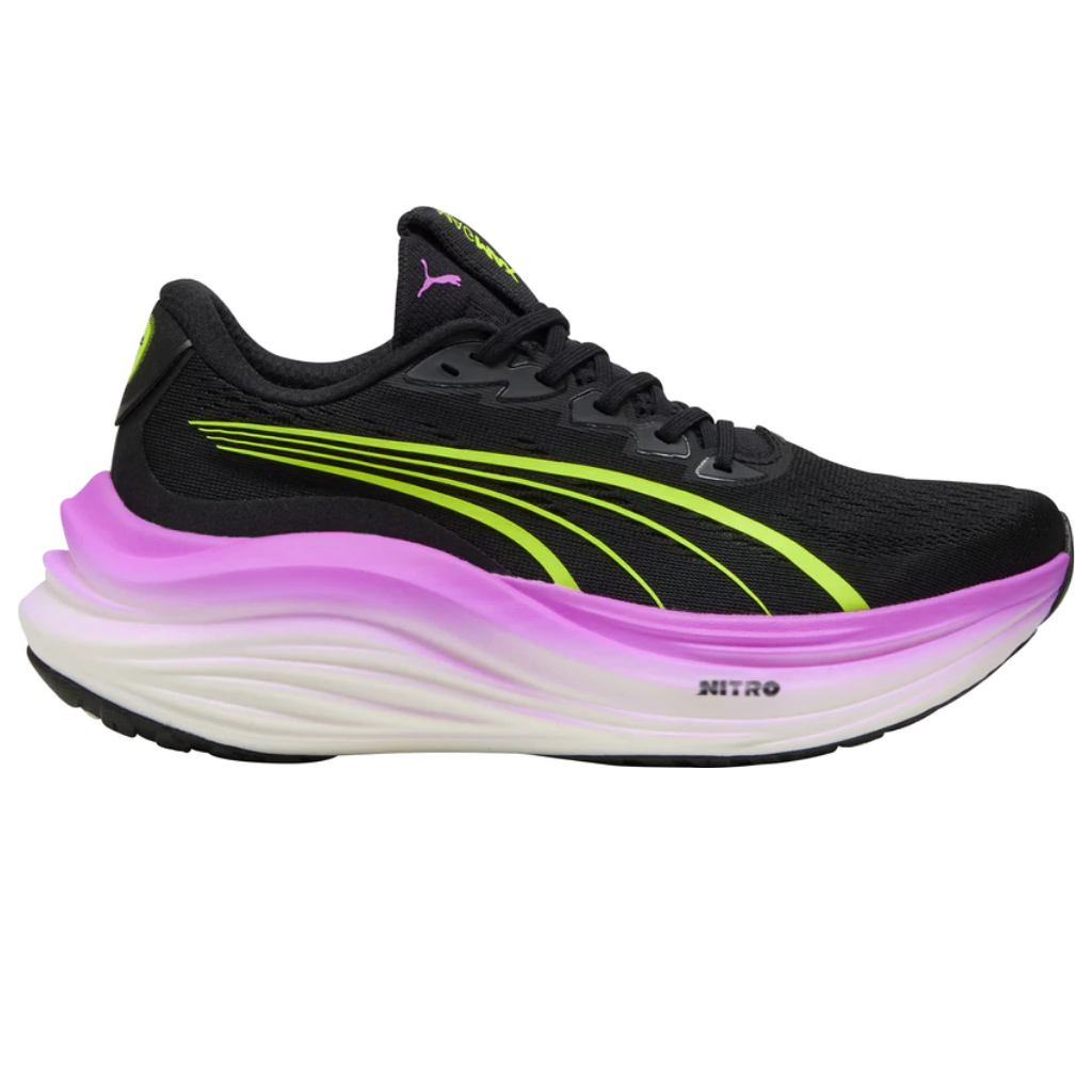 Puma MagMax NITRO™ | BLACK/YELLOW ALERT/PURPLE | 310089-07 | The Run Hub