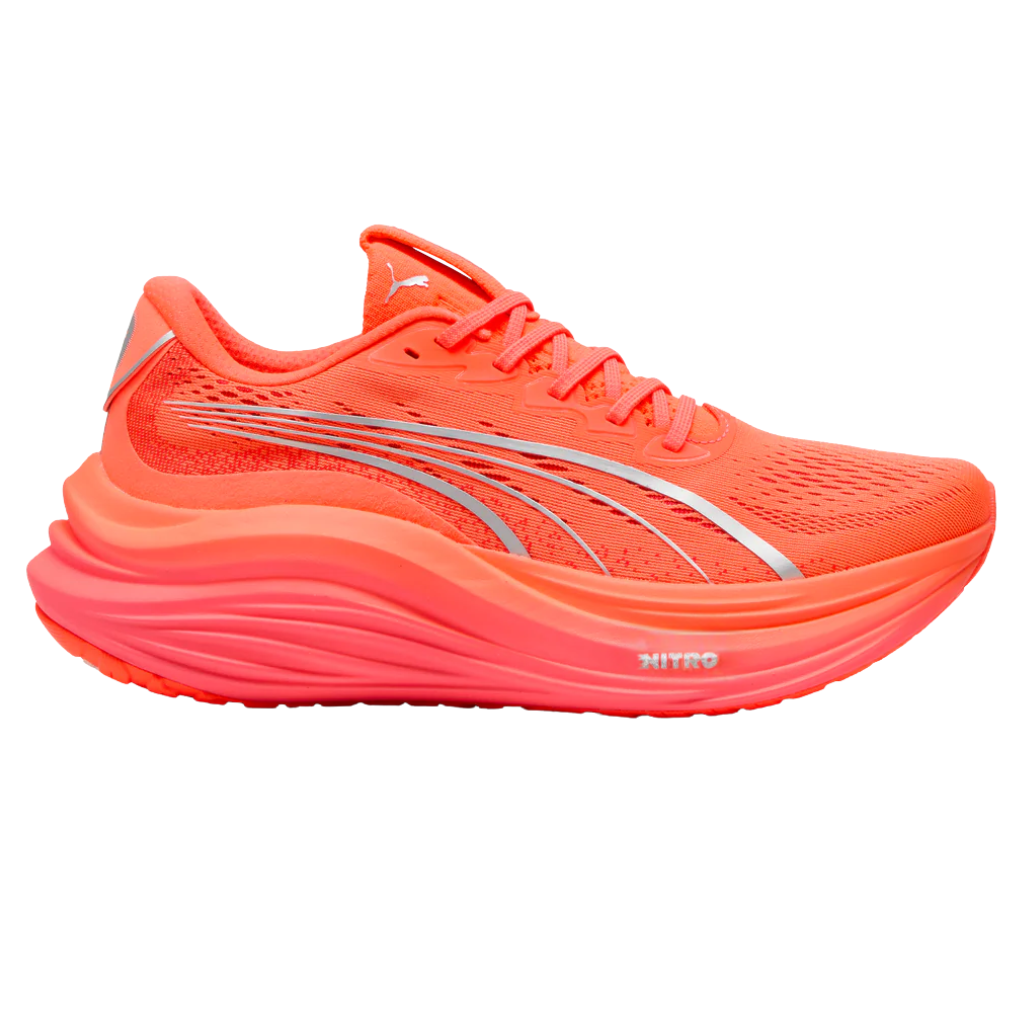 Women's Puma MagMax NITRO™ | Glowing Red- Peach Frost | The Run Hub