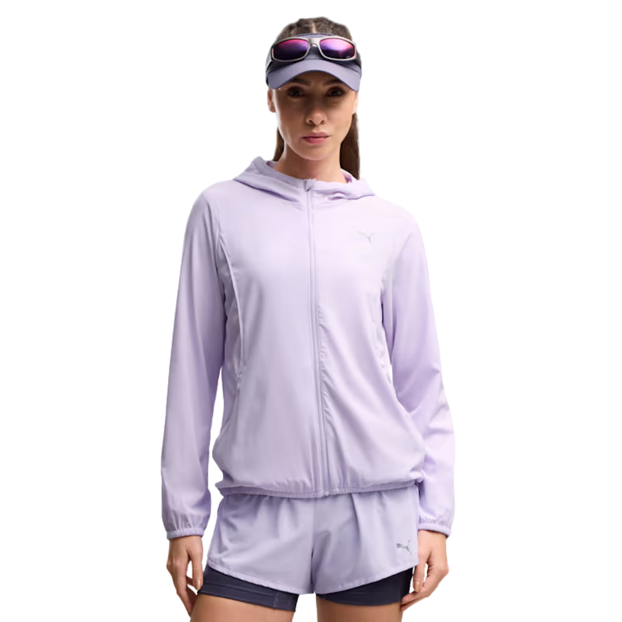 Puma VELOCITY Woven Running Jacket | Light Lavender | The Run Hub