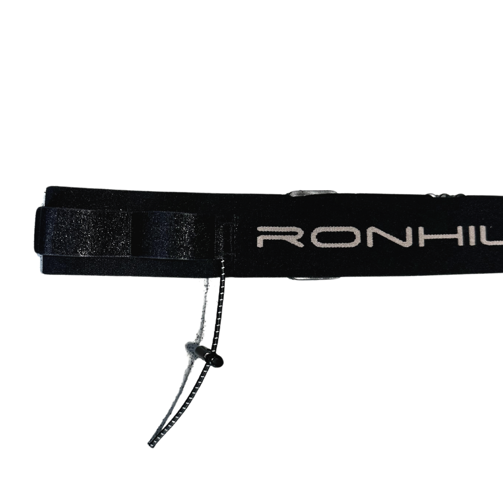 RONHILL Race Number Belt | Rh-009 Black | RH-007369 | The Run Hub