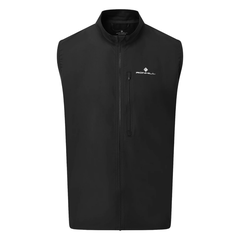 Ronhill Men's Core Gilet | All Black | RH-006174 | The Run Hub