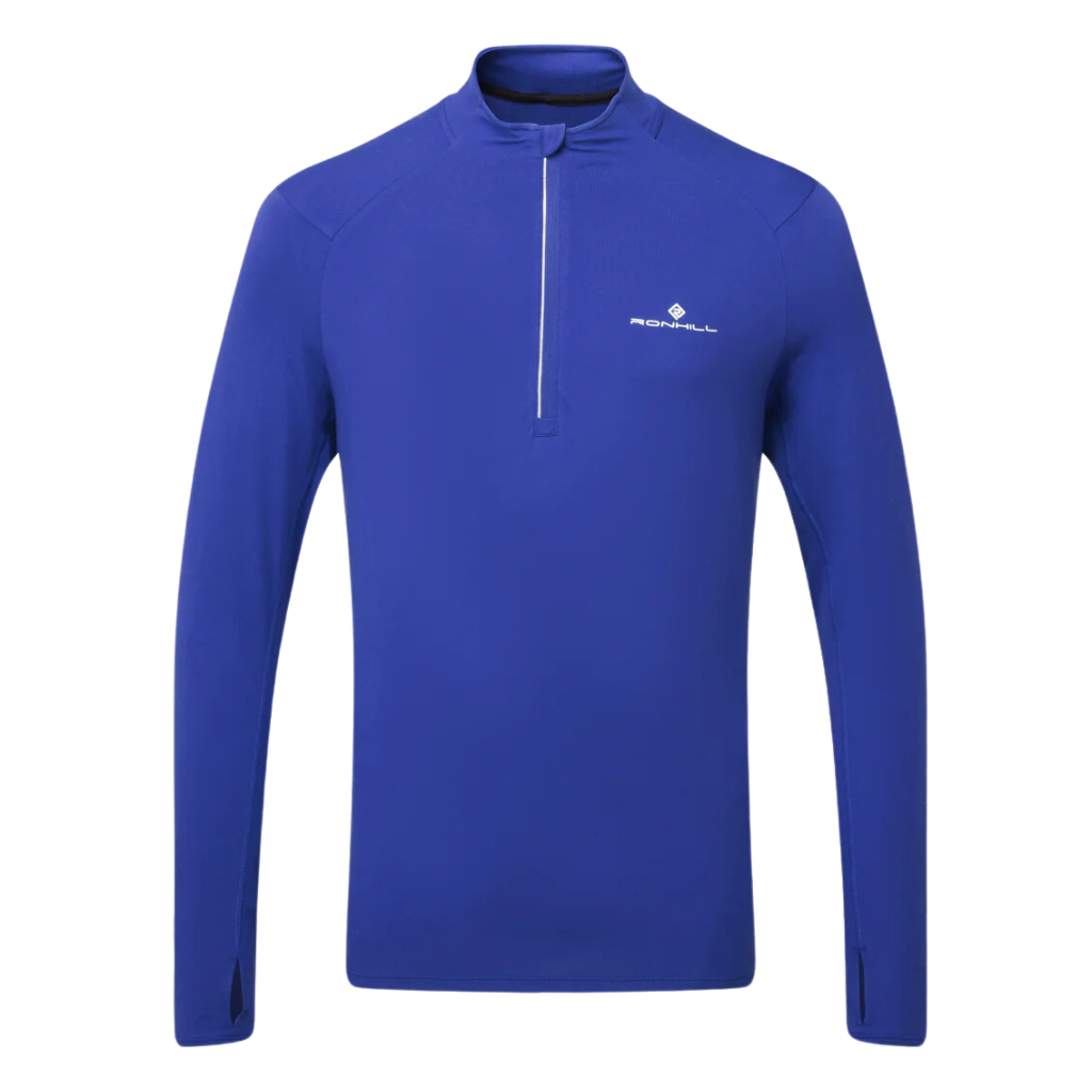 Ronhill Men s Core Thermal 1 2 Zip Tee Dark Cobalt The Run Hub