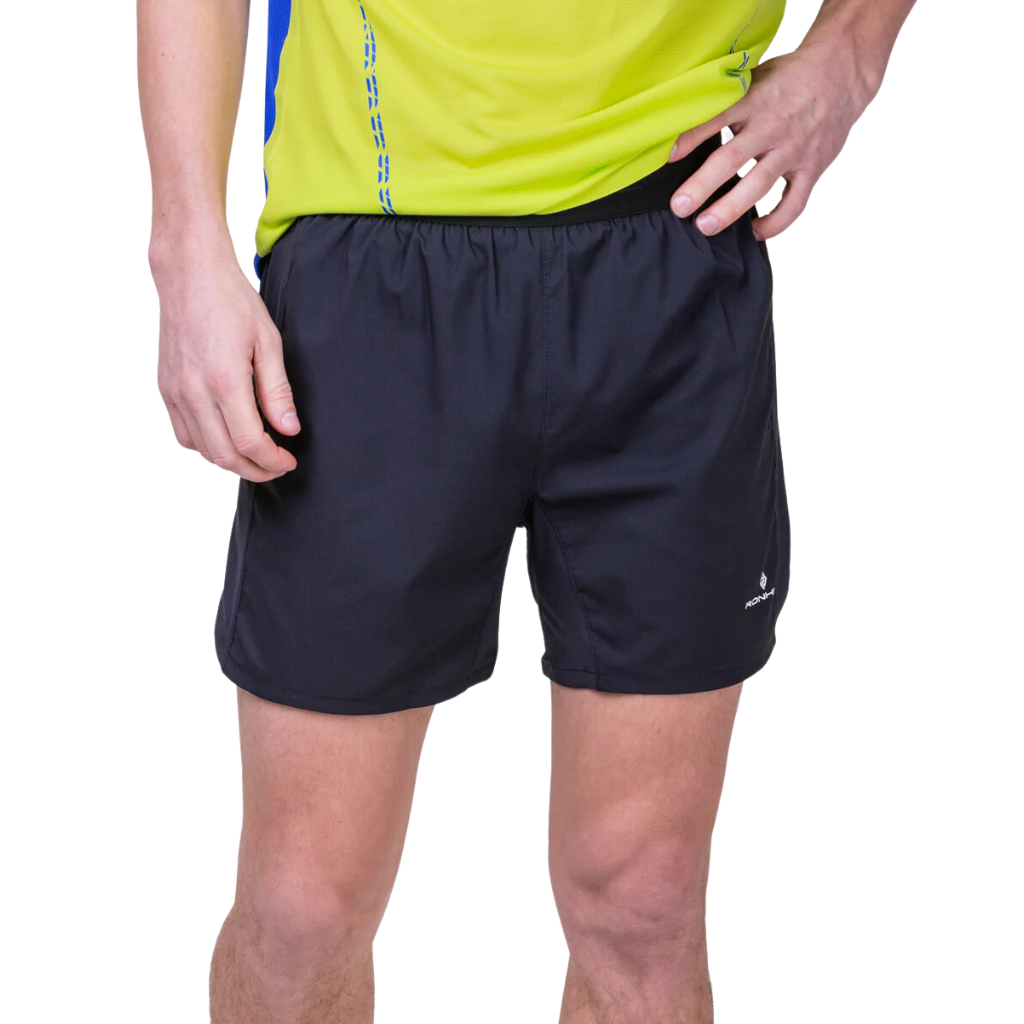 Ronhill Men's Tech 5" Running Shorts | RH-007281 | R009 - All Black | The Run Hub