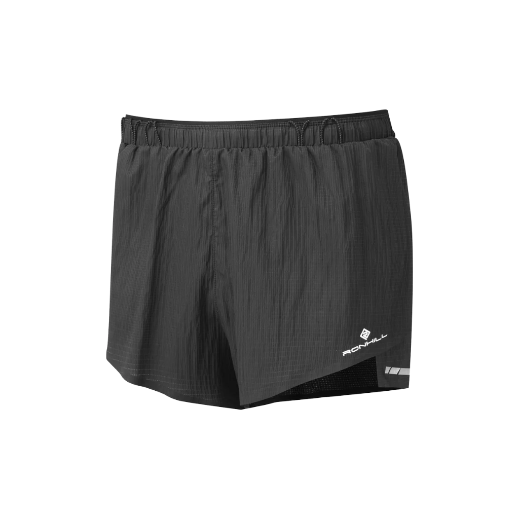 Ronhill Tech Race Short | RH-007272 | All Black | The Run Hub