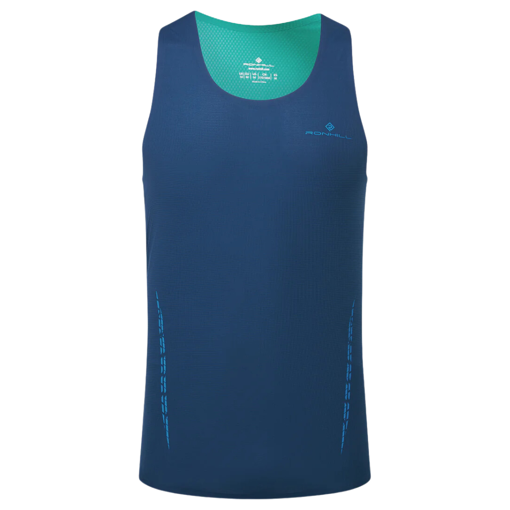 Ronhill Men's Tech Race Vest | Dark Navy/Deep Laguna | RH-007279 | The Run Hub