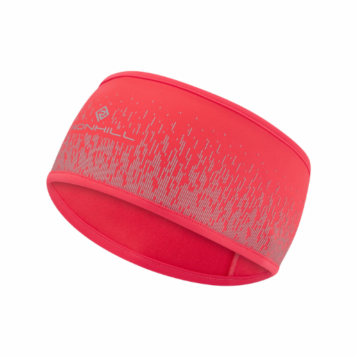 Ronhill Reflect Headband | Hot Coral & Reflect | The Run Hub